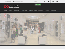 Tablet Screenshot of dubaioptical.com